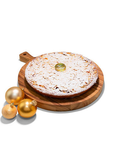 Afbeelding van kerstsvlaai